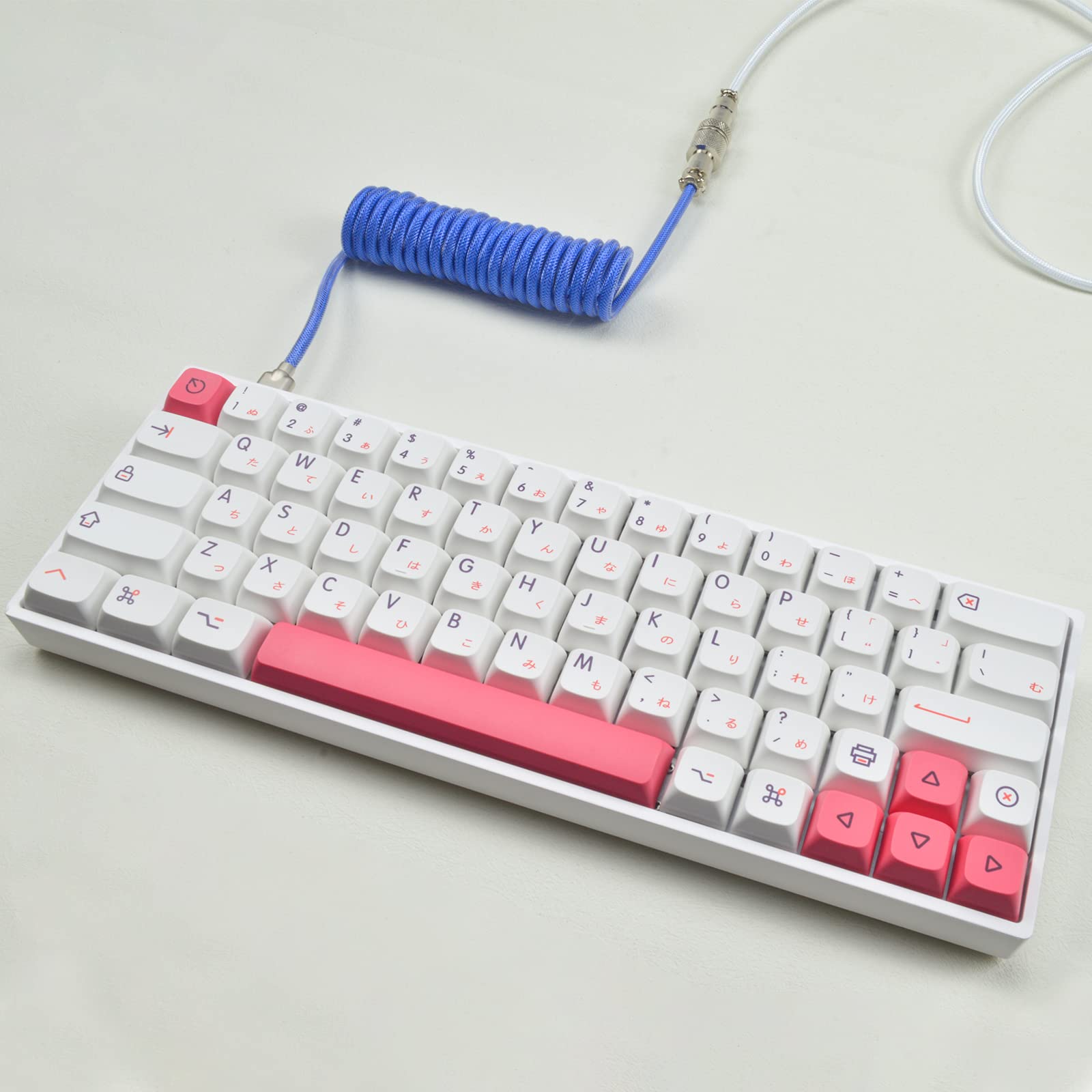 Amazon | カスタム コイル状 アビエイター キーボード ケーブル航空